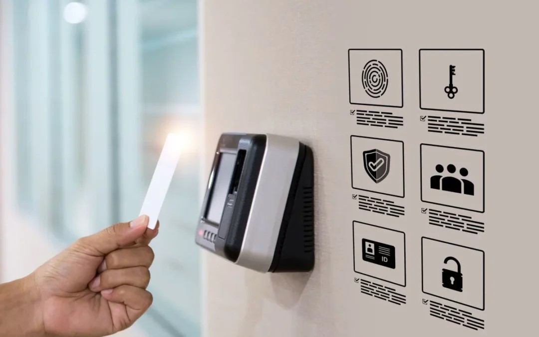 Lettore badge RFID per controllo accessi